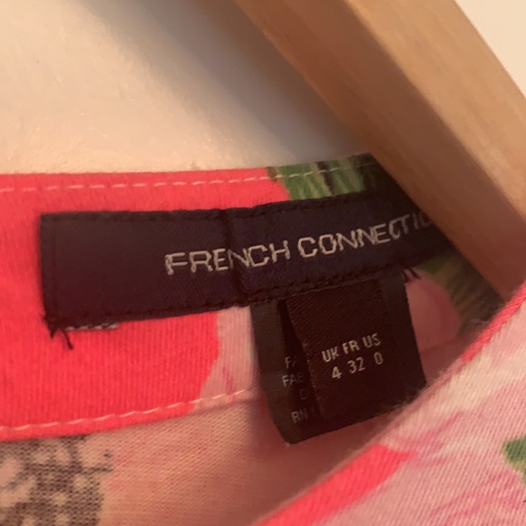 FCUK Floral Bloom mini-dress. SZ 0 - Picture 3 of 5